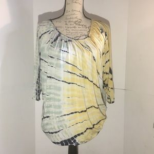 Tie Dye Long sleeve Summer top